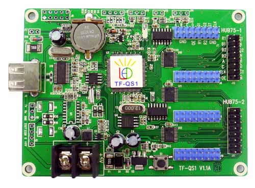 TF-QS1 任意分区全彩视频卡