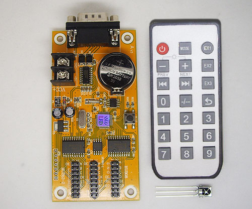 TF-34A 动态时钟遥控卡